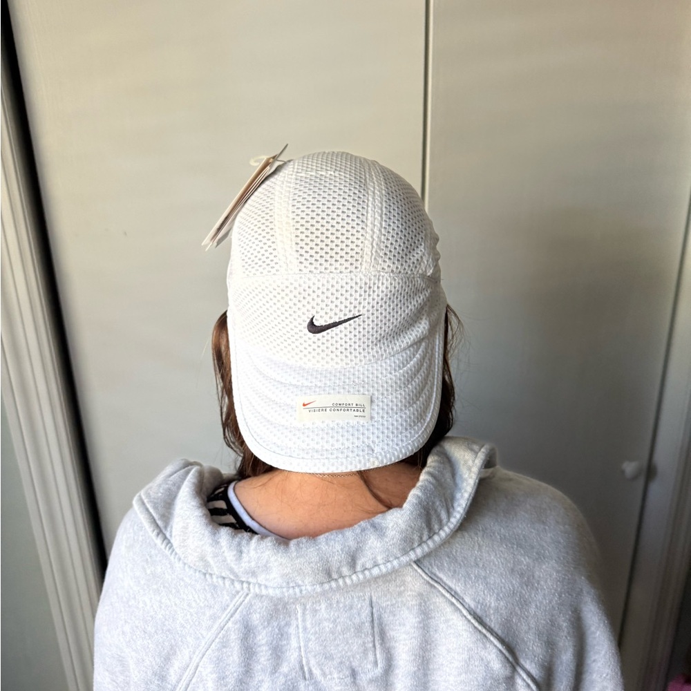 Nike White Mesh Cap